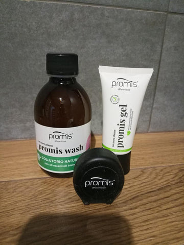 promis wash promis gel promis floss set