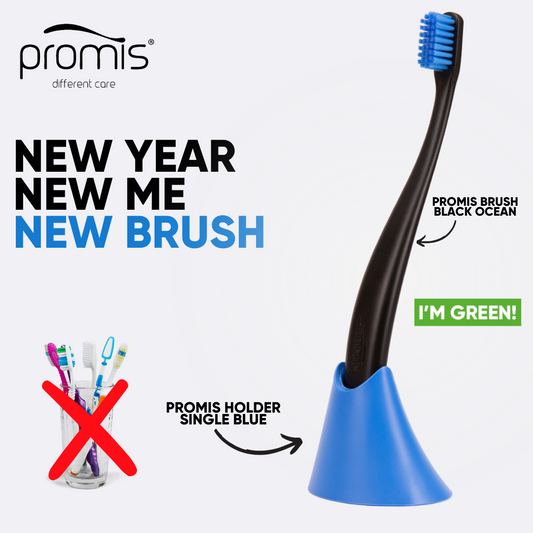 Neues Jahr, neue Zahnbürste - Verbessern Sie Ihre Zahnpflege mit einem Versprechen!