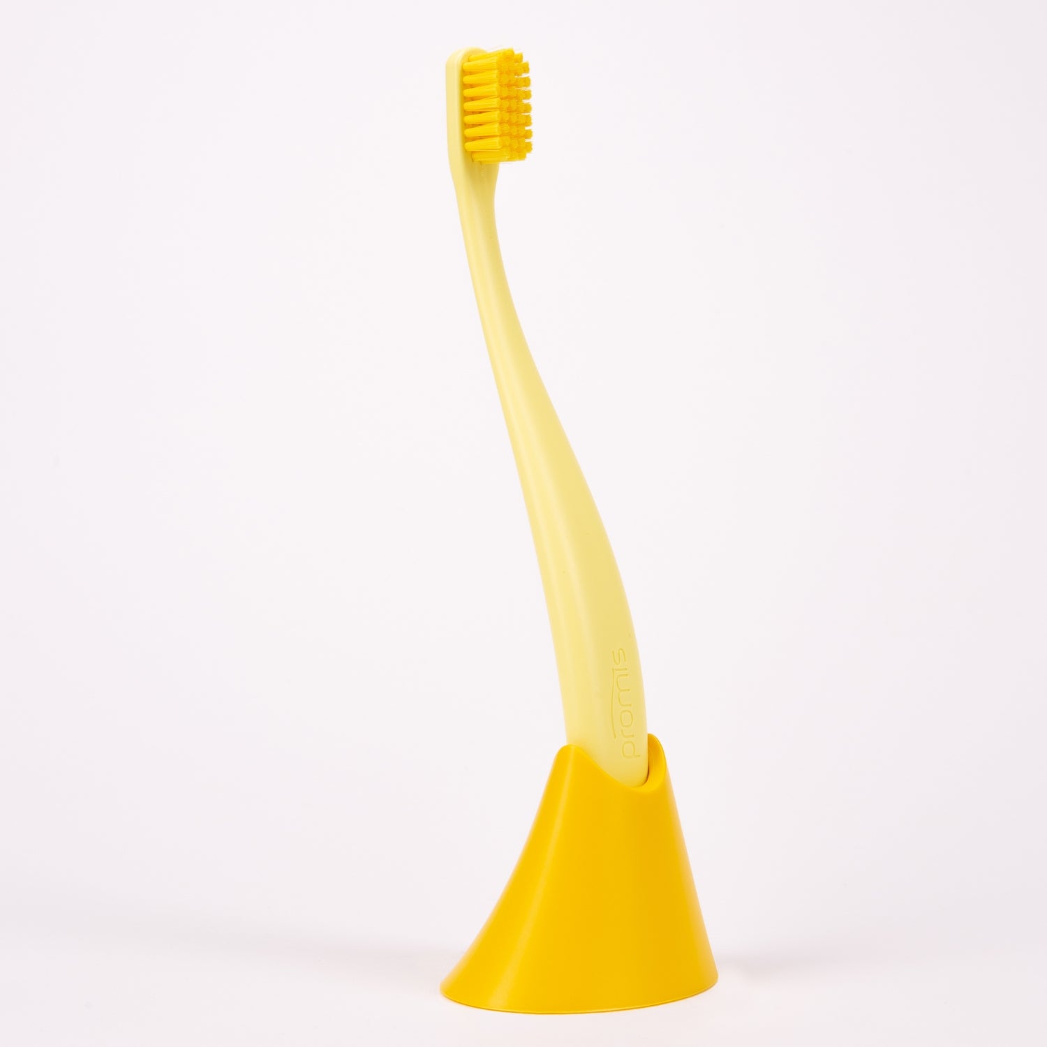 promis brush & holder combopack yellow 